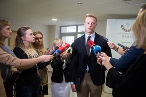 G. Landsbergis apie būsimą naują frakciją: jų balsai bus ne tik auksiniai, bet platininiai