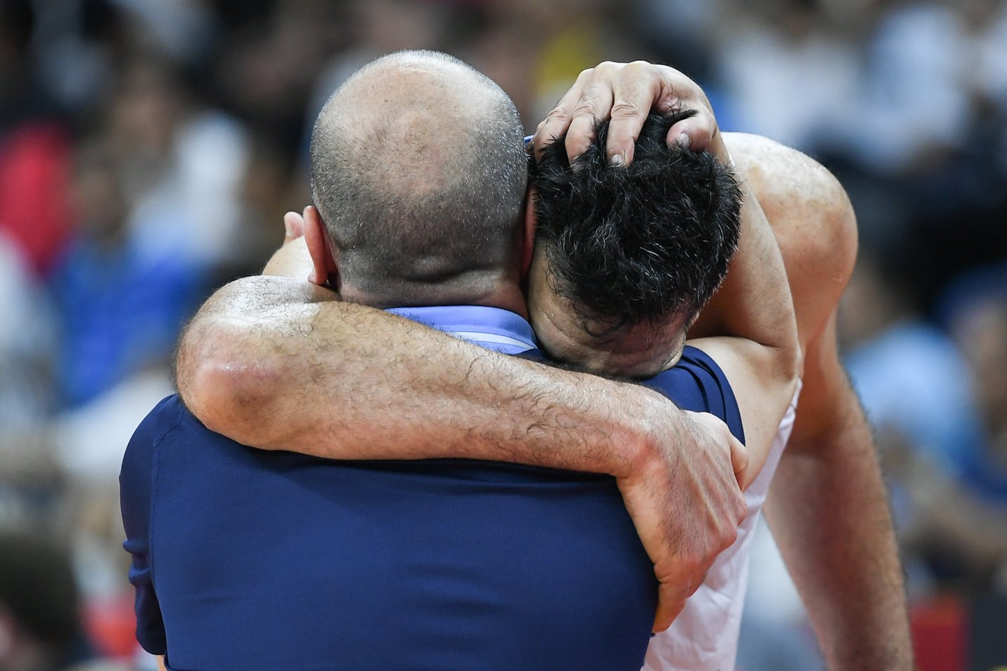 Argentina įveikė Serbiją ir pateko į pusfinalį.<br>scanpix nuotr.