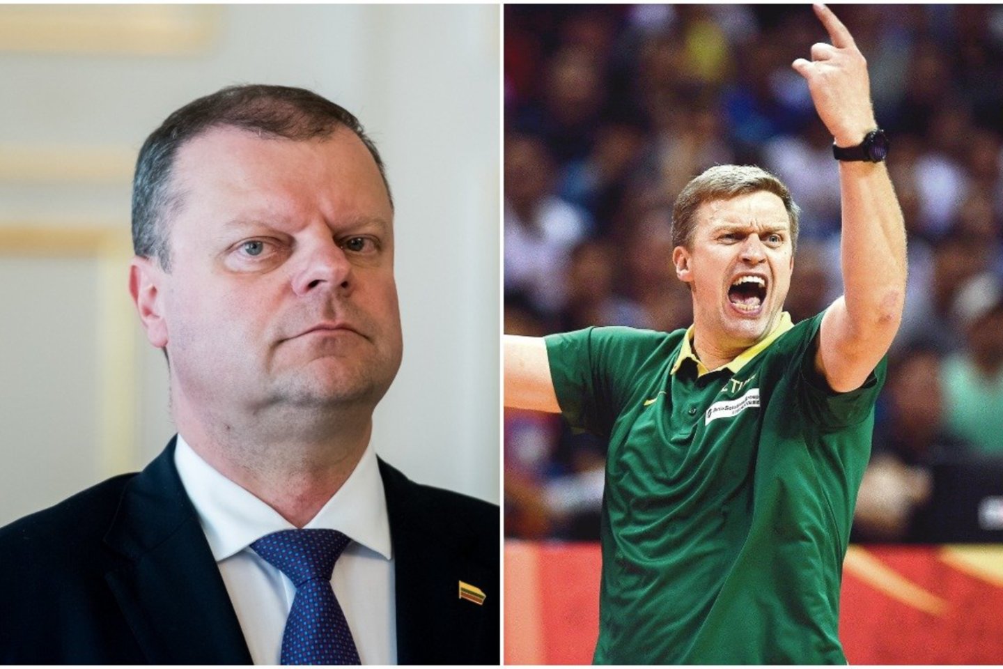S.Skvernelis užstojo rinktinės trenerį.