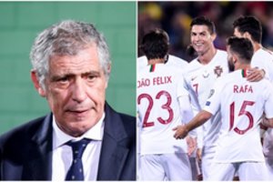 Portugalų strategas F. Santosas įvertino išskirtinį lietuvių dėmesį C. Ronaldo