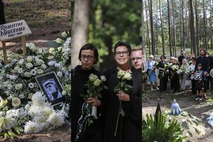 Amžinojo poilsio Kaune išlydėtas rašytojas Rimantas Marčėnas