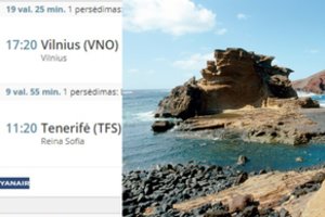 Atostogų planai Tenerifėje kompanijai iš Šiaulių baigėsi liūdnai: neapgalvojo vienos detalės