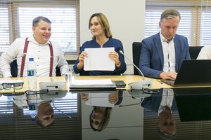 Liberalų lyderio rinkimuose daugiausiai balsų – V. Čmilytei-Nielsen, bus antras turas