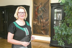 Lietuvos nacionalinio muziejaus direktorė ilgais vakarais turi ypatingą užsiėmimą