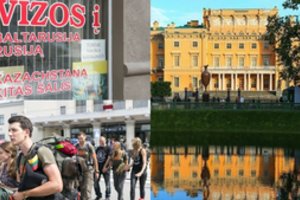 Nuo spalio 1 d. į Sankt Peterburgą vykstantiems lietuviams Rusija taikys ypatingas taisykles