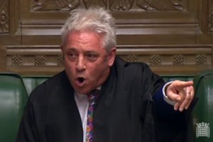 Jungtinės Karalystės parlamento pirmininkas perspėja B. Johnsoną laikytis įstatymų