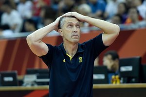 Dėl teisėjų sprendimų – tyla iš Australijos rinktinės trenerio: „Aš negaliu komentuoti“