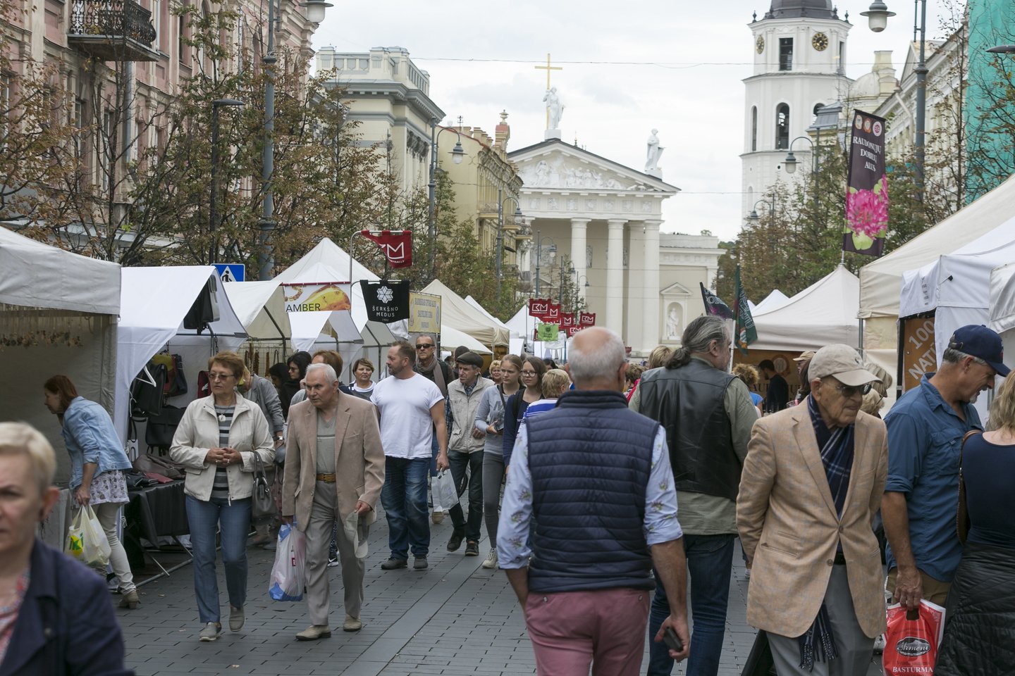 Vilniuje vyksta tradicinė Tautų mugė.<br>T.Bauro nuotr.