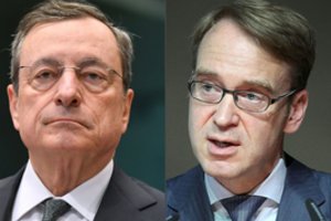 „Bundesbank“ vadovas sukritikavo ECB prezidentą M. Draghį: šovė aukščiau taikinio