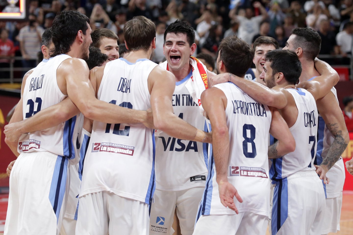Argentinos rinktinė susitvarkė su Prancūzija pasaulio čempionato pusfinalyje ir žais finale<br>AFP/Scanpix.com nuotr.