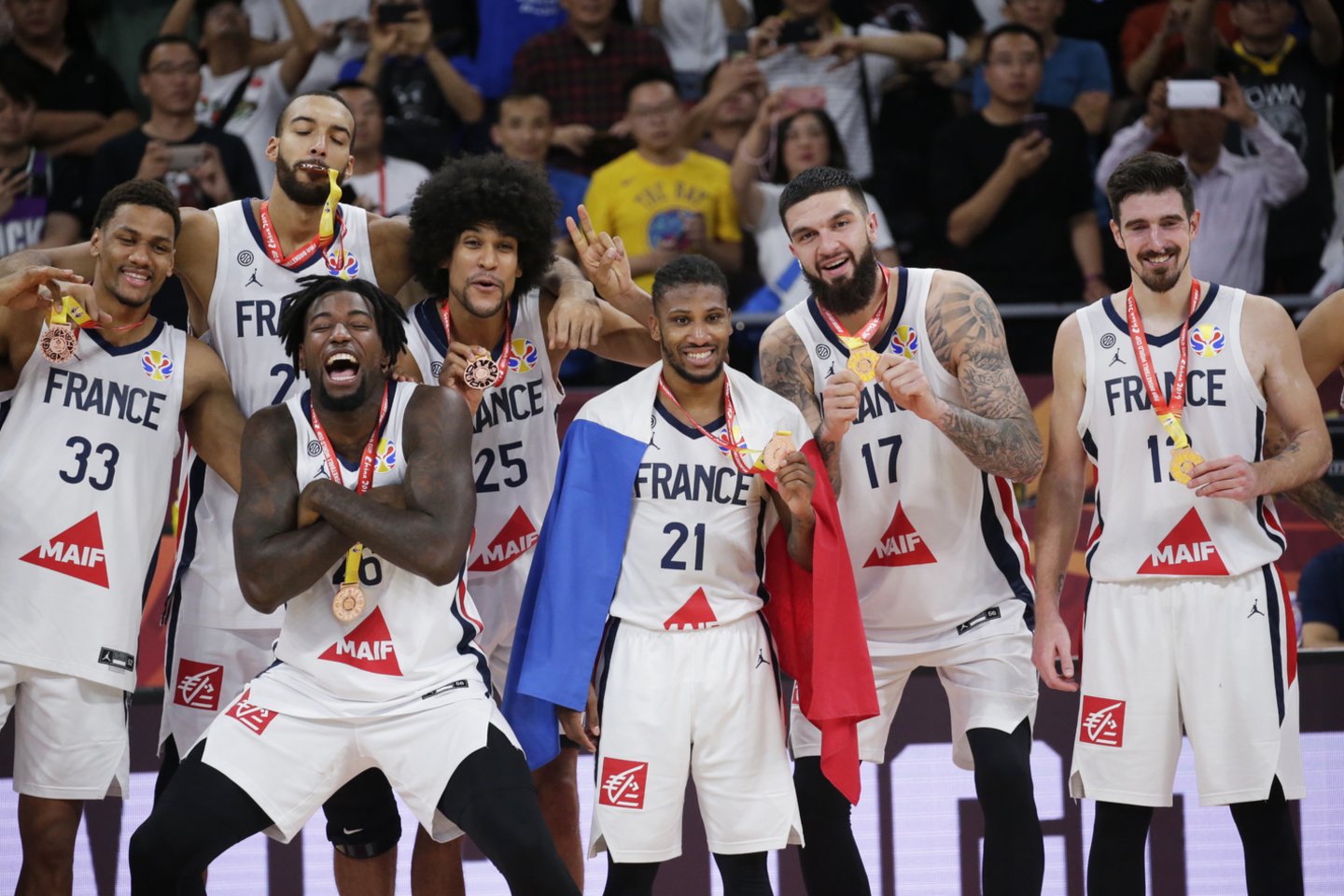 Prancūzija nugalėjo australus ir iškovojo bronzos medalius.<br> Reuters/Scanpix nuotr.