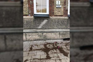 Vilniuje – išpuolis prie žydų bendruomenės namų