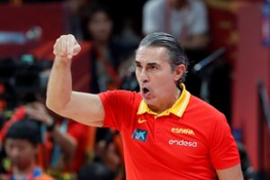 Ispanijos rinktinės treneris po pergalės dėkojo savo auklėtiniams ir prašė gerbti JAV komandą