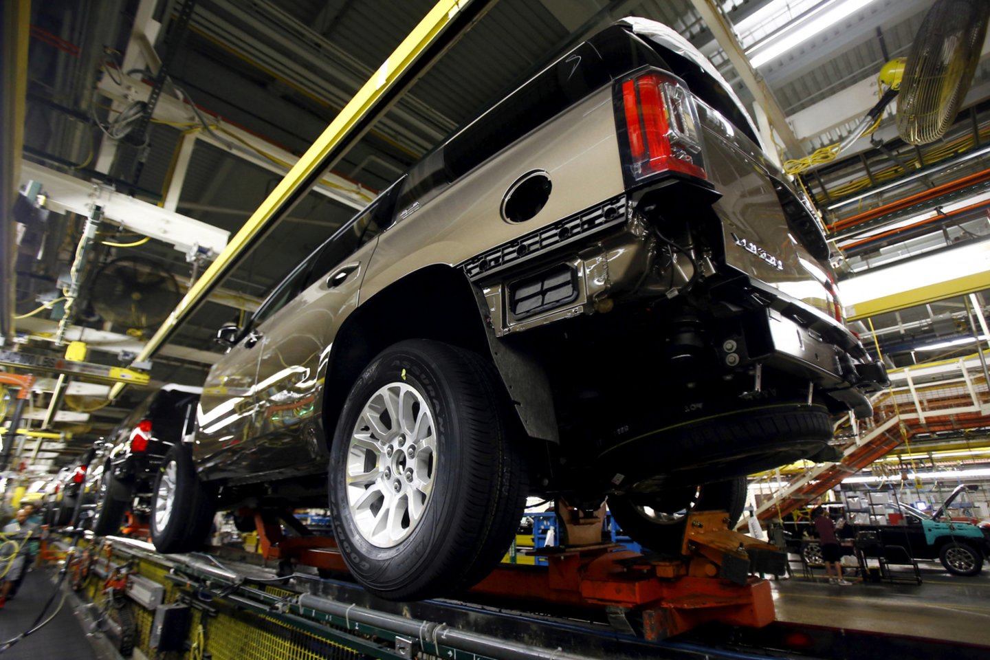 Paskutinis didelis GM darbuotojų streikas, pasak WSJ, įvyko 2007 metais.<br>Reuters/Scanpix nuotr.
