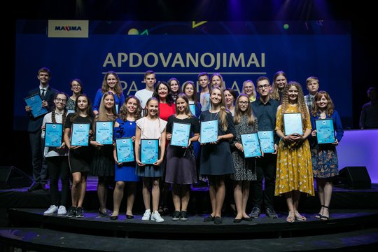 17-tą kartą išrinktus „Lietuvos Maximalistus“ pasveikino ir G. Nausėda