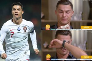 Televizijos laidoje – Cristiano Ronaldo ašaros: sugraudino netikėtas įrašas