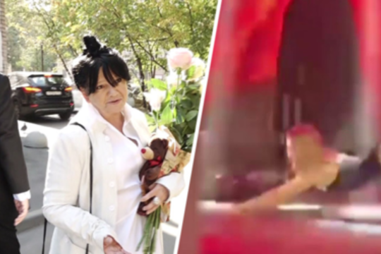 Po erotinio Ksenijos Sobčiak šokio per vestuves, jos uošviai paliko puotą