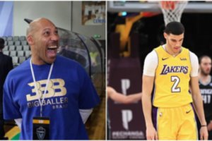 LaVaras Ballas išpeikė savo mylimą sūnų Lonzo Ballą: „Pastaruosius dvejus metus jis buvo sugadinta prekė“