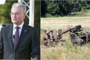 Prezidentas G. Nausėda: į gynybą investuoti milijonai duoda dešimteriopą naudą