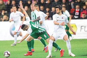 LFF taurės pusfinalyje – tikra drama: du išvaryti žaidėjai ir „Sūduvos“ pergalė per pratęsimą