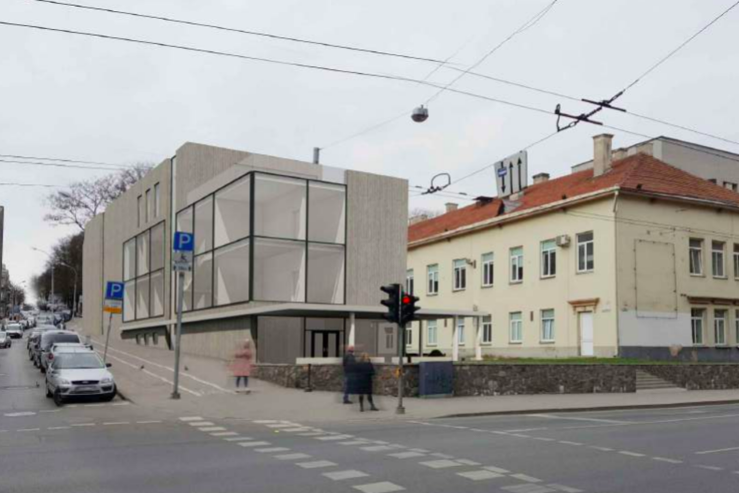 Vilniaus architektūros ir urbanistikos ekspertų taryba svarstys Centro poliklinikos rekonstrukcijos projektą.<br>vizual.