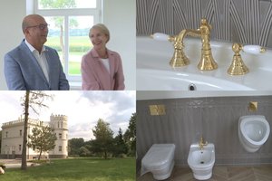 Visvaldas Matijošaitis pravėrė savo naujų rūmų duris – beveik 10 tūkst. kv. metrų ploto