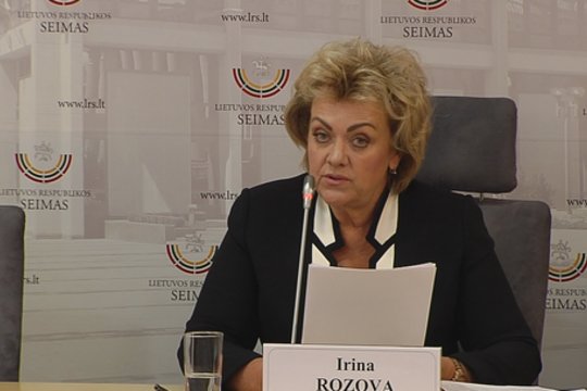 I. Rozova prabilo: su Rusijos diplomatais kalbėjosi nebent apie cukrų, kavą ir barščius