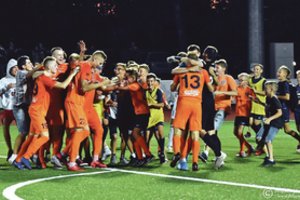 I lygoje rungtyniaujanti Gargždų „Banga“ – LFF taurės finale