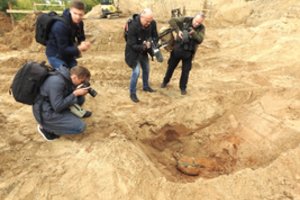 Vilniuje rasta 100 kg aviacinė bomba nukenksminta
