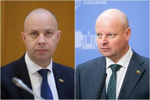 Prasidėjus emocijų audrai – S. Skvernelio žinutė plaukus nusiskutusiam A. Verygai