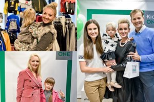 Žinomi kauniečiai vaikų mados renginyje įvertino atsinaujinusią parduotuvę