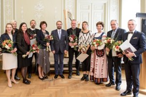 Įteikti tradiciniai Kultūros ministerijos apdovanojimai ir naujos premijos už tarptautinius laimėjimus