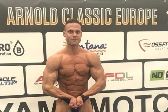 Kultūristas T. Kairys – absoliutus „Arnold Classic Europe“ čempionas