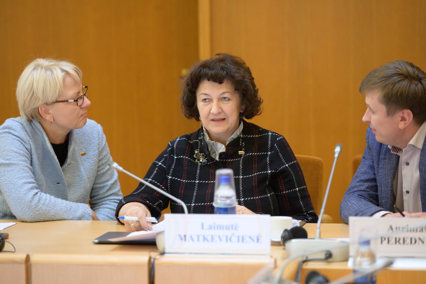 Seimo Priklausomybių prevencijos komisijos pirmininkė Laimutė Matkevičienė.<br>V.Skaraičio nuotr.