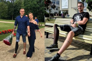 Kojos netekusio palangiškio stiprybė įkvepia: po tėčio mirties – pergalinga kova su vėžiu