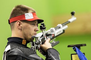 Lietuvos šauliui Italijoje nepavyko iškovoti olimpinio kelialapio