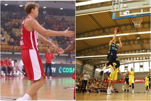 R. Giedraitis ir M. Kuzminskas buvo rezultatyvūs, bet jų atstovaujamiems klubams sekėsi skirtingai