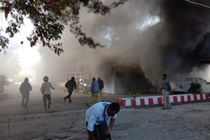 Indonezijos Papua protestuotojai padegė pastatų