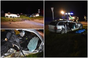 Vidurnaktį per kraupią BMW avariją Prienuose žuvo 19-metė