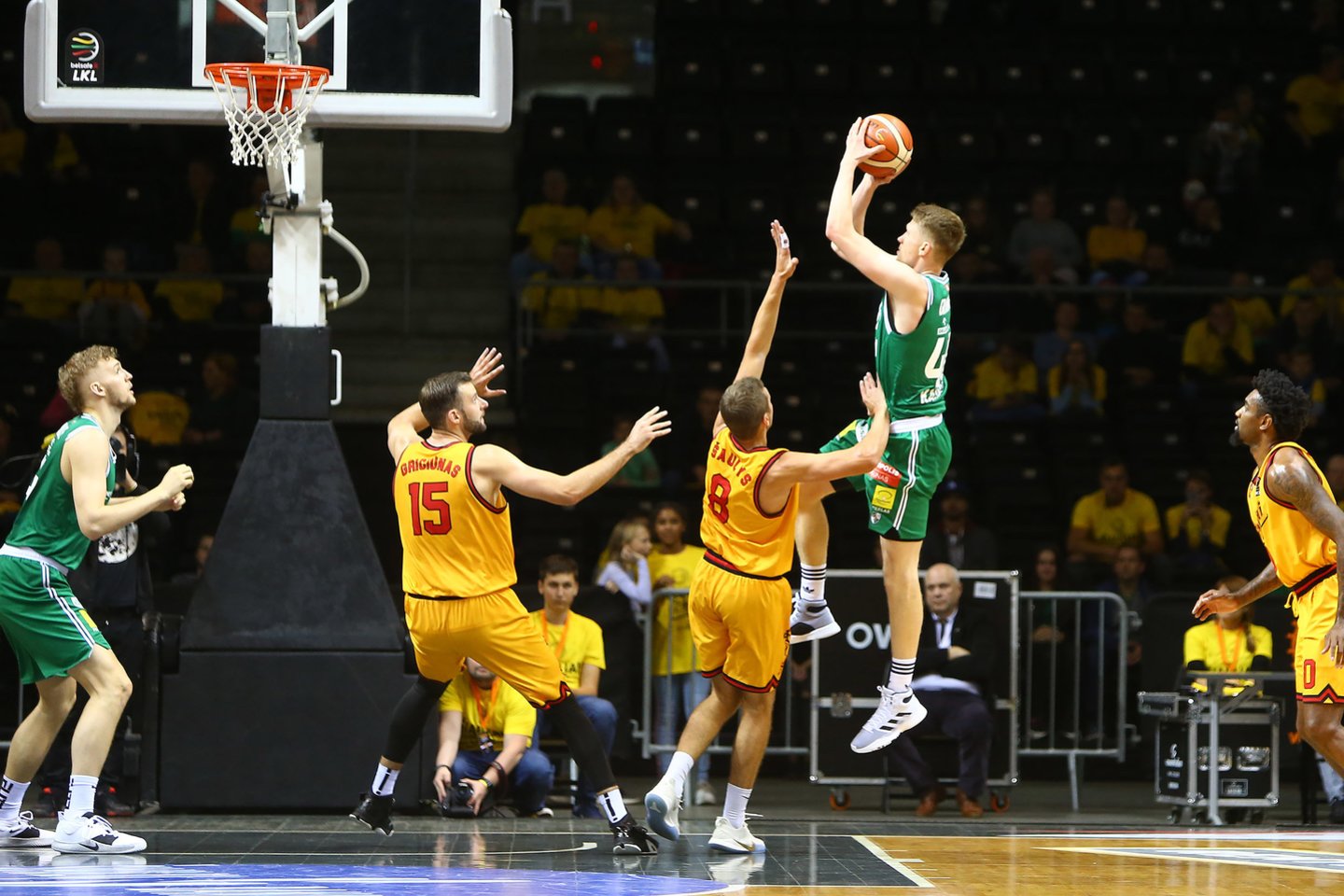 Naujieji „Žalgirio“ lyderiai – greičiau, mobiliau, taikliau<br>G.Šiupario nuotr.