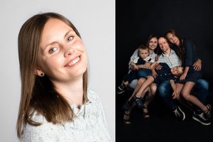 Aistės svajonės apie didelę šeimą nesužlugdė net nėštumo metu užklupusi klastinga liga