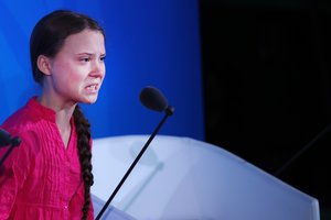 Šešiolikmetė klimato aktyvistė Greta Thunberg pasaulio lyderiams: „Kaip jūs drįstate?“