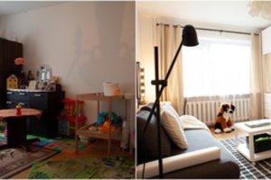 Po likimo smūgių jauna moteris su dukra atsigaus atnaujintame 16 kv. m būste