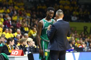 Artistiškasis „Žalgirio“ naujokas N. Hayesas toliau stebina: „Nesijaučiu priimtas“