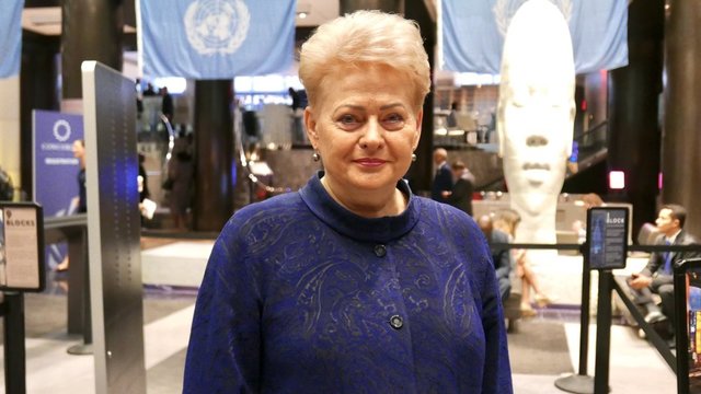 Dalia Grybauskaitė tęsia politinę karjerą: svarbią poziciją pasiūlė Niujorke