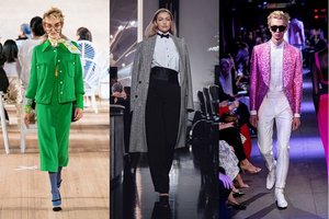 Madų savaitės: nuo „Ralph Lauren“ rafinuotumo iki neįprastos Kendall Jenner šukuosenos