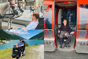 Parlamentaras Justas Džiugelis išpildė svajonę: sėdint ratuose užkariavo kalnus