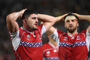 Samoa regbininkai pasaulio regbio čempionate be vargo užtemdė Rusiją