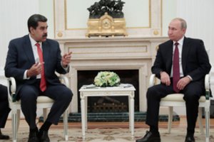 V. Putinas ragina Venesuelos prezidentą ir opoziciją palaikyti dialogą