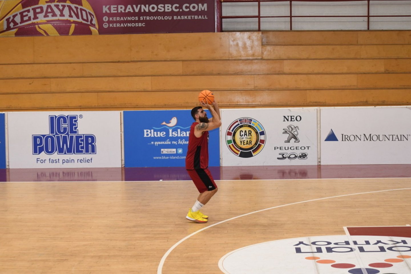 Alytuje rungtynavęs N.Stylianou tiki, kad „Keravnos“ turi šansų nugalėti „Lietkabelį“ ir pirmą kartą istorijoje patekti į FIBA Čempionų lygą.<br>R.Stankevičiūtės nuotr.